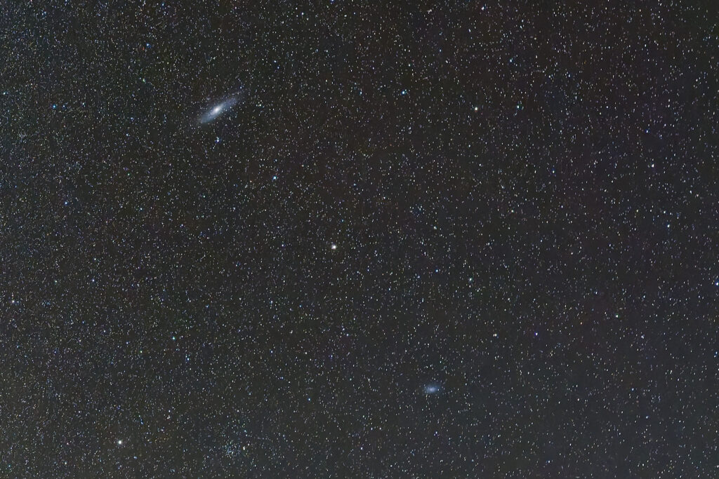 The stars over rRdge Valley Ranch without a telescope