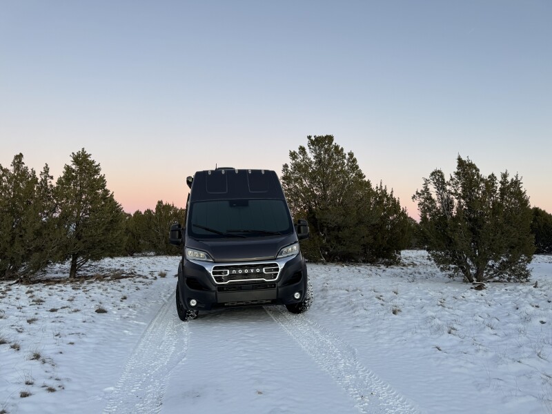 We even get visitors when it has the rare snowfall